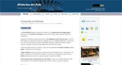 Desktop Screenshot of historiasdeleste.com