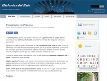 Tablet Screenshot of historiasdeleste.com